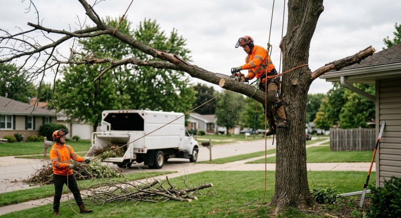 Branches Pruning in Pottstown, PA