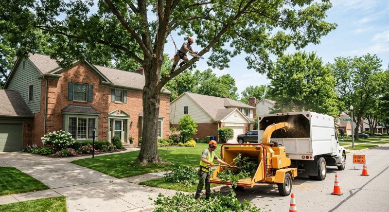 Hickory Tree Trimming in Doylestown, PA
