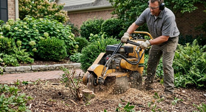 Stump Cutting in Calvert County, MD